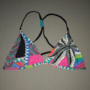 Triangle top, racer back string bikini